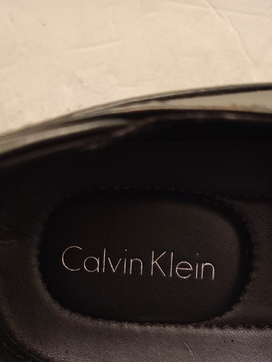 Calvin Klein Men\'s Size 12 Black Lace-Up Oxford Dress Shoes 6S X main image 9